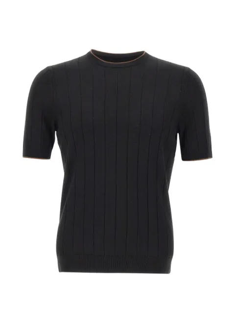 Gran Sasso ribbed-trim knit T-shirt