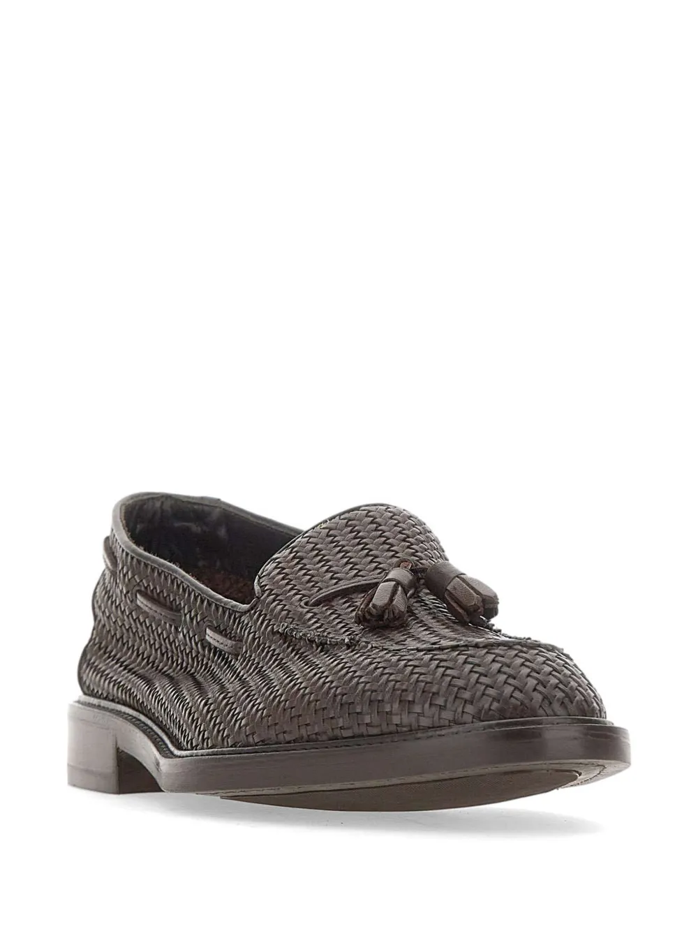 Alexander Hotto 우븐 태슬 로퍼