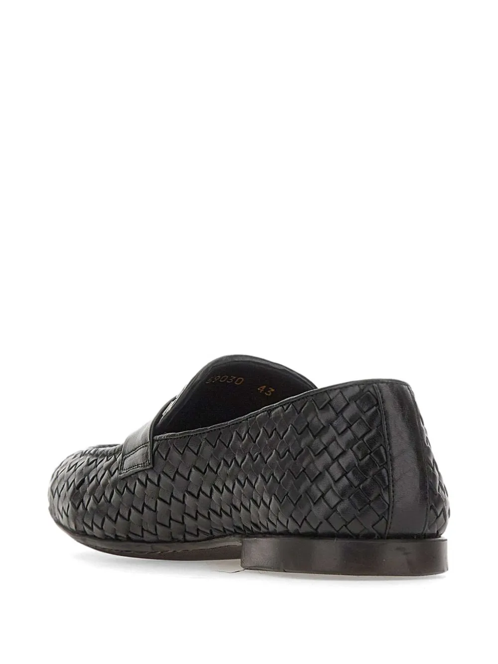 Alexander Hotto Leren loafers Zwart