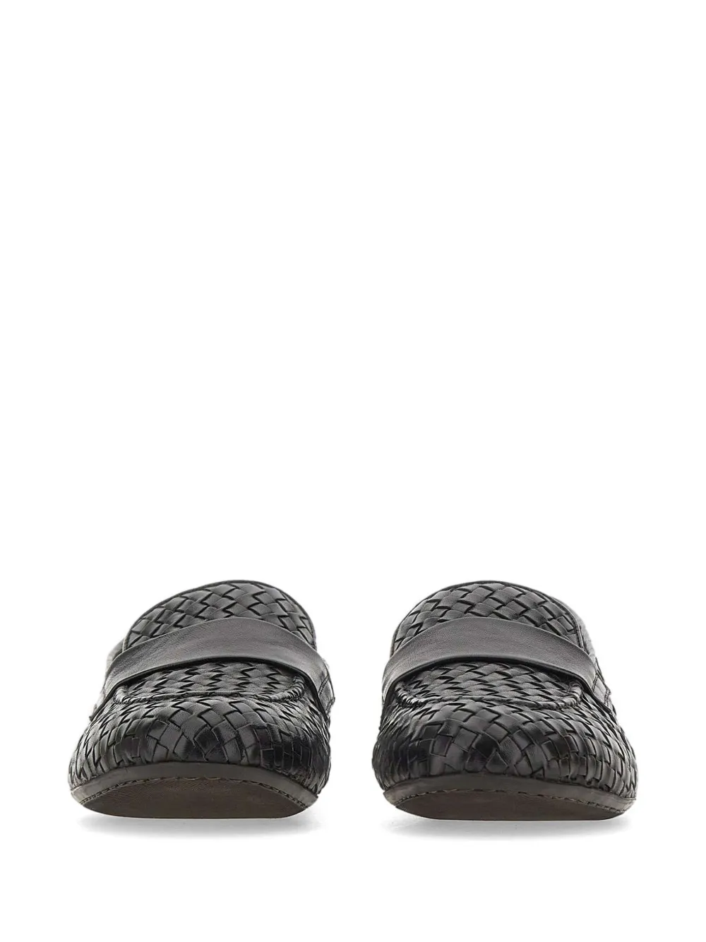 Alexander Hotto Leren loafers Zwart