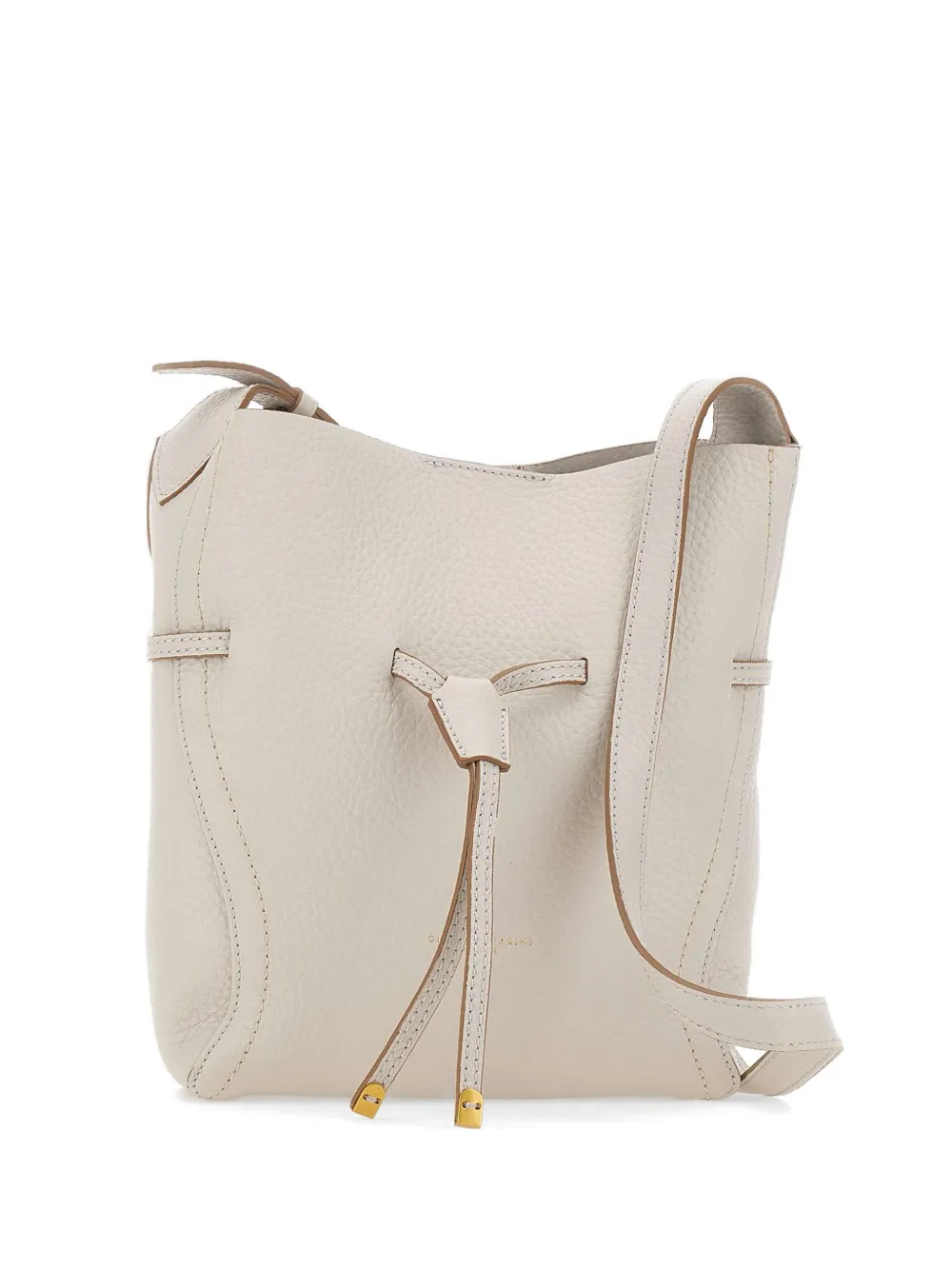 GIANNI CHIARINI Sienna leather bucket bag - Toni neutri
