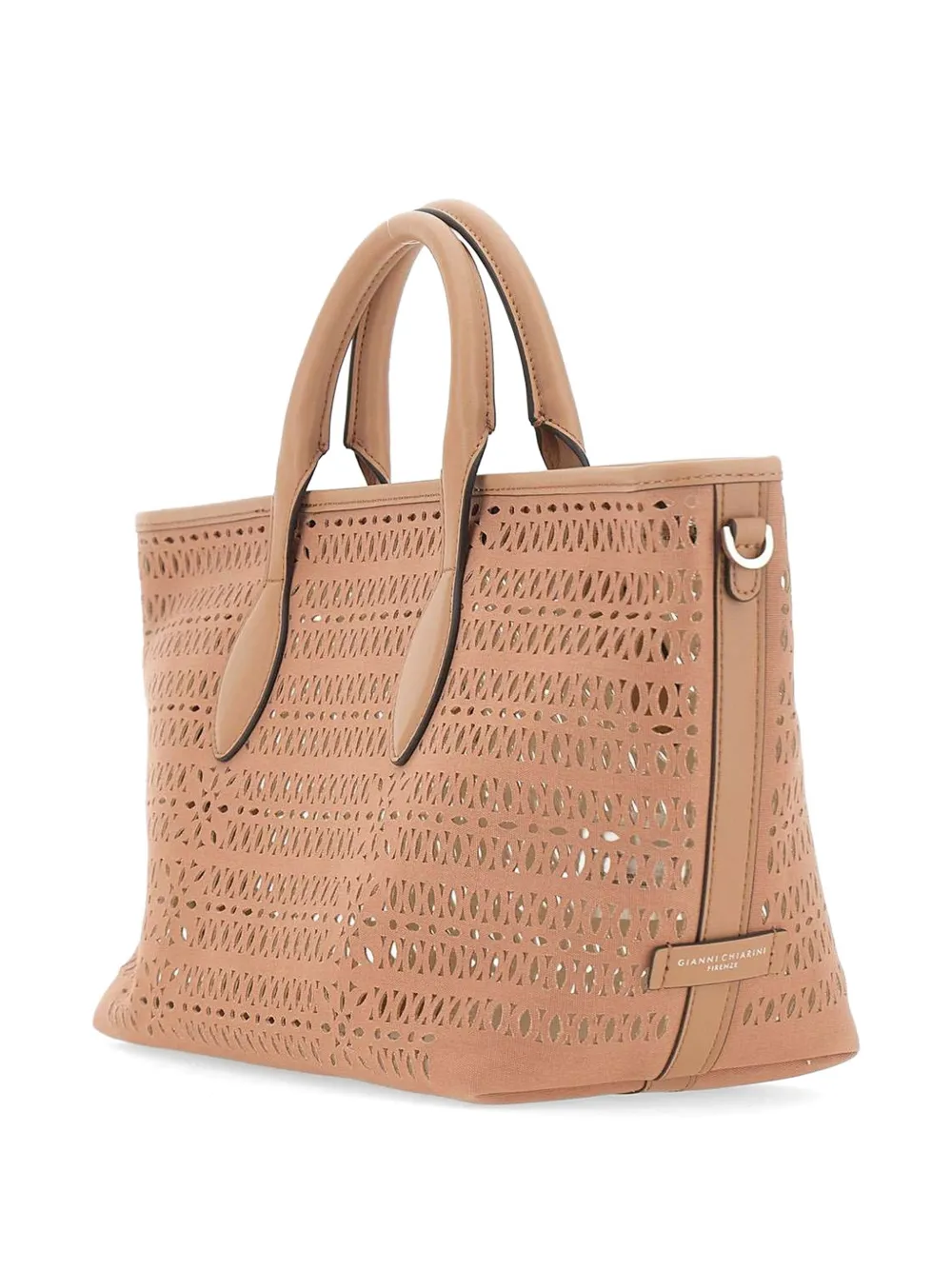 GIANNI CHIARINI Mashup shopper met uitgesneden details Roze