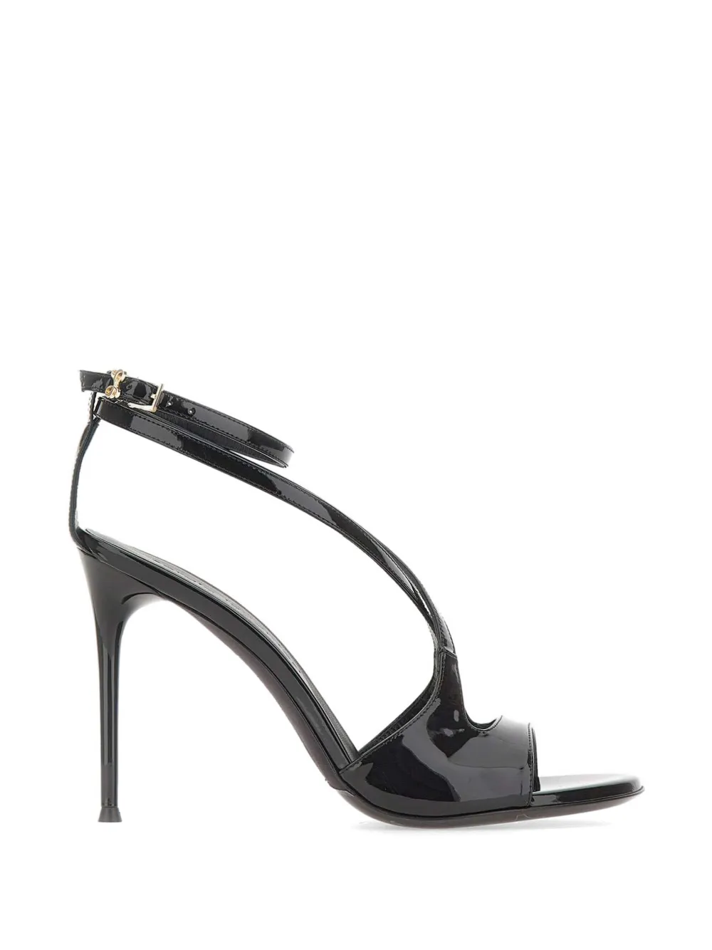 Sergio Levantesi Rebel6 crossed-strap sandals Zwart