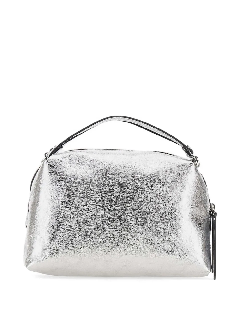 GIANNI CHIARINI Alifa leather top-handle tote bag - Argento