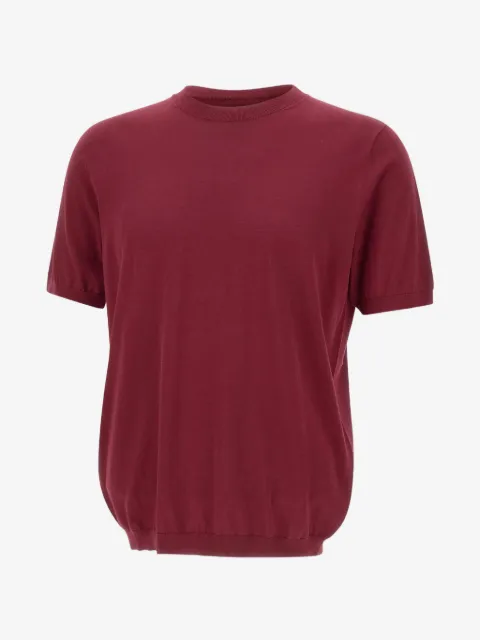 Kangra playera de canalé manga corta