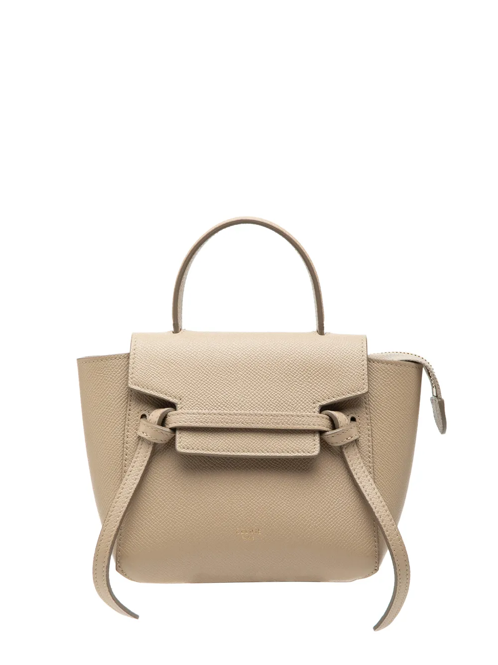 Celine Pre-Owned 2020 Pico Grained Calfskin Belt Bag satchel - Brown