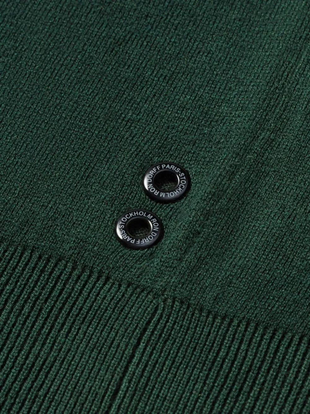  Ron Dorff Button-fastening Polo Shirt - Green 