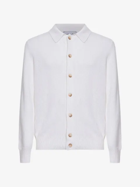 D4.0 button collar knitted top