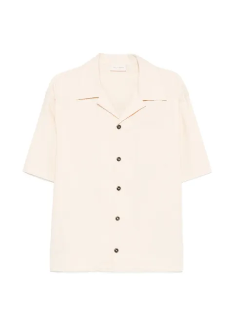 YES LONDON camp-collar short-sleeve shirt