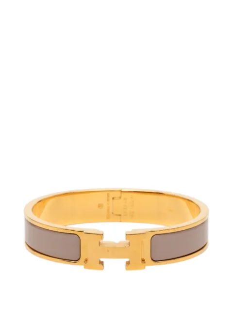 Hermès Pre-Owned 2000-2015 Enamel Clic H Bracelet PM costume bracelet
