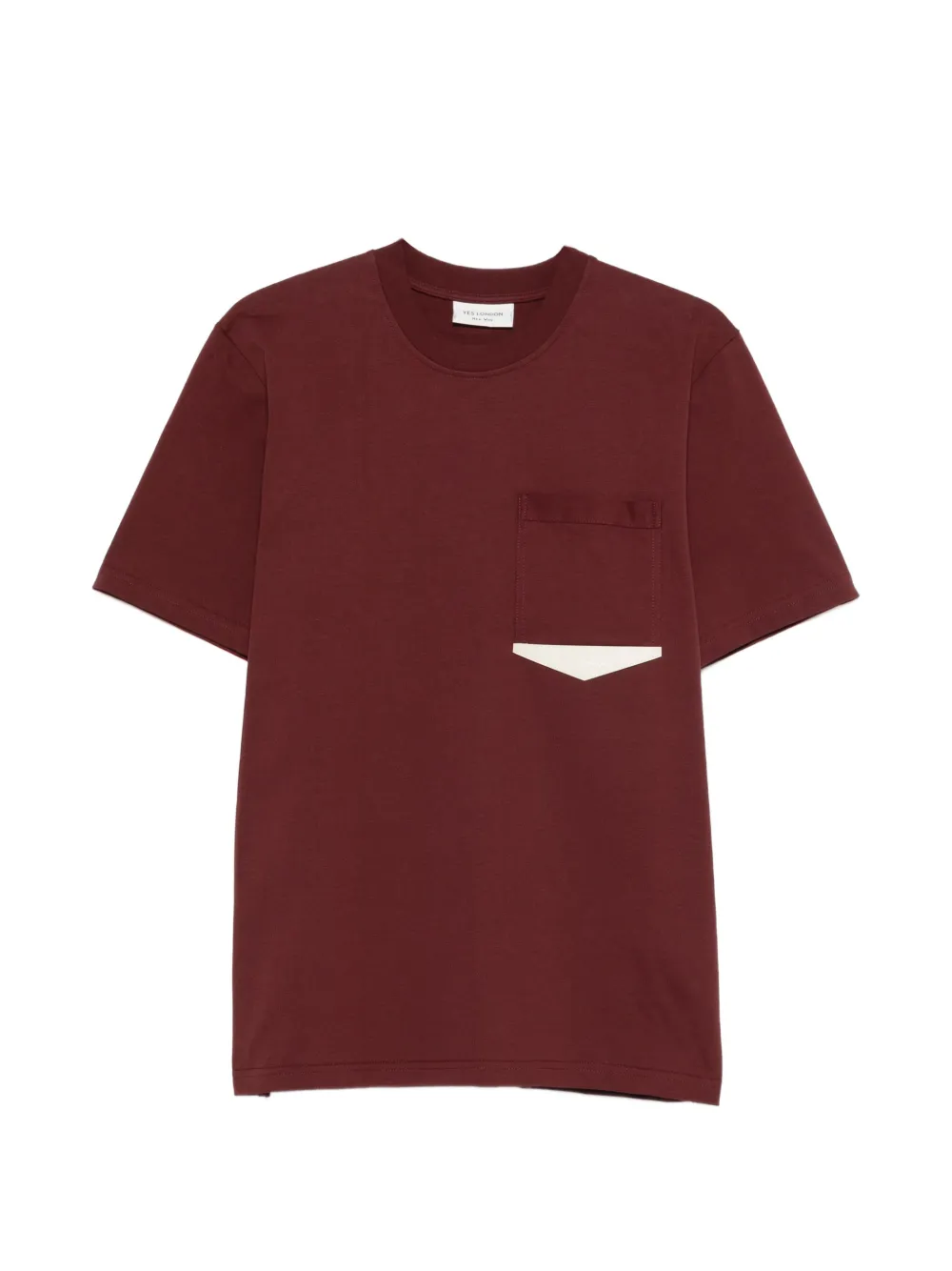 YES LONDON pocket T-shirt - Rosso
