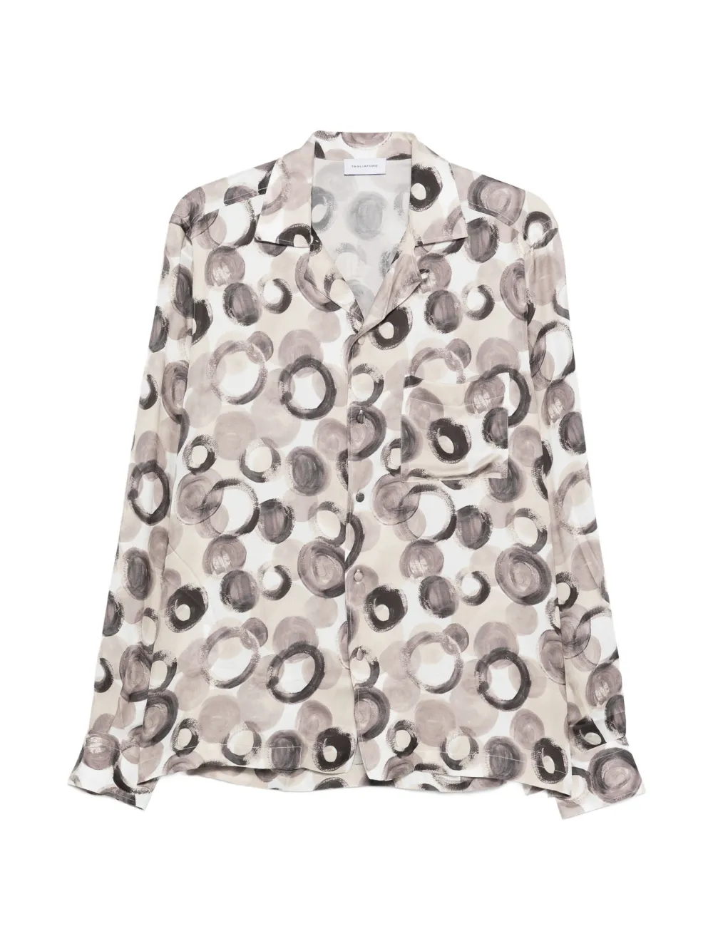 Tagliatore circle-print shirt