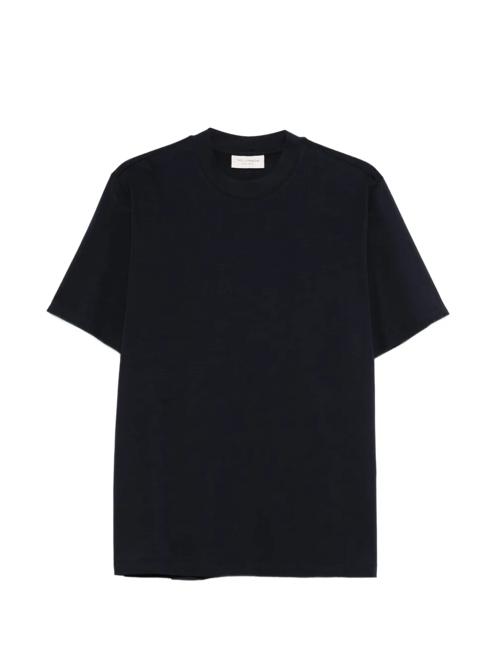 YES LONDON crew-neck T-shirt - Blu