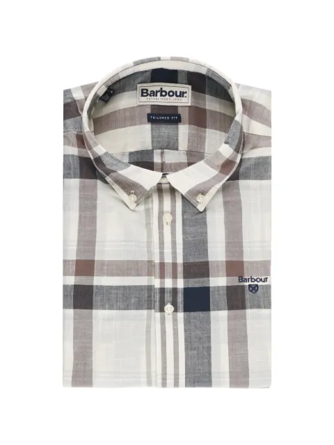 Barbour check-pattern button-down shirt