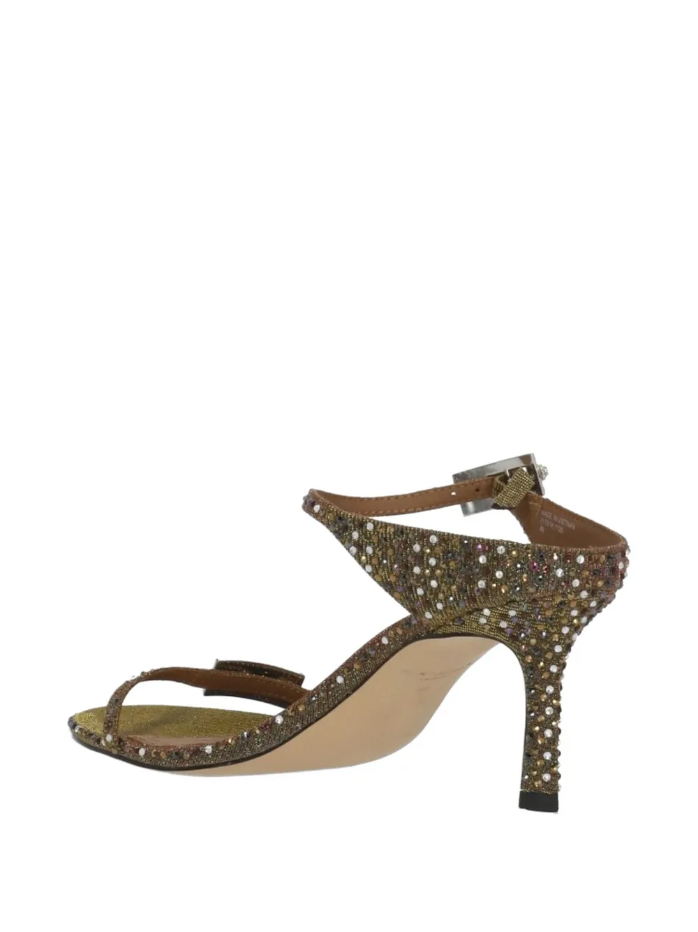 Kurt Geiger London Sandalen verfraaid met kristallen en gesp Goud