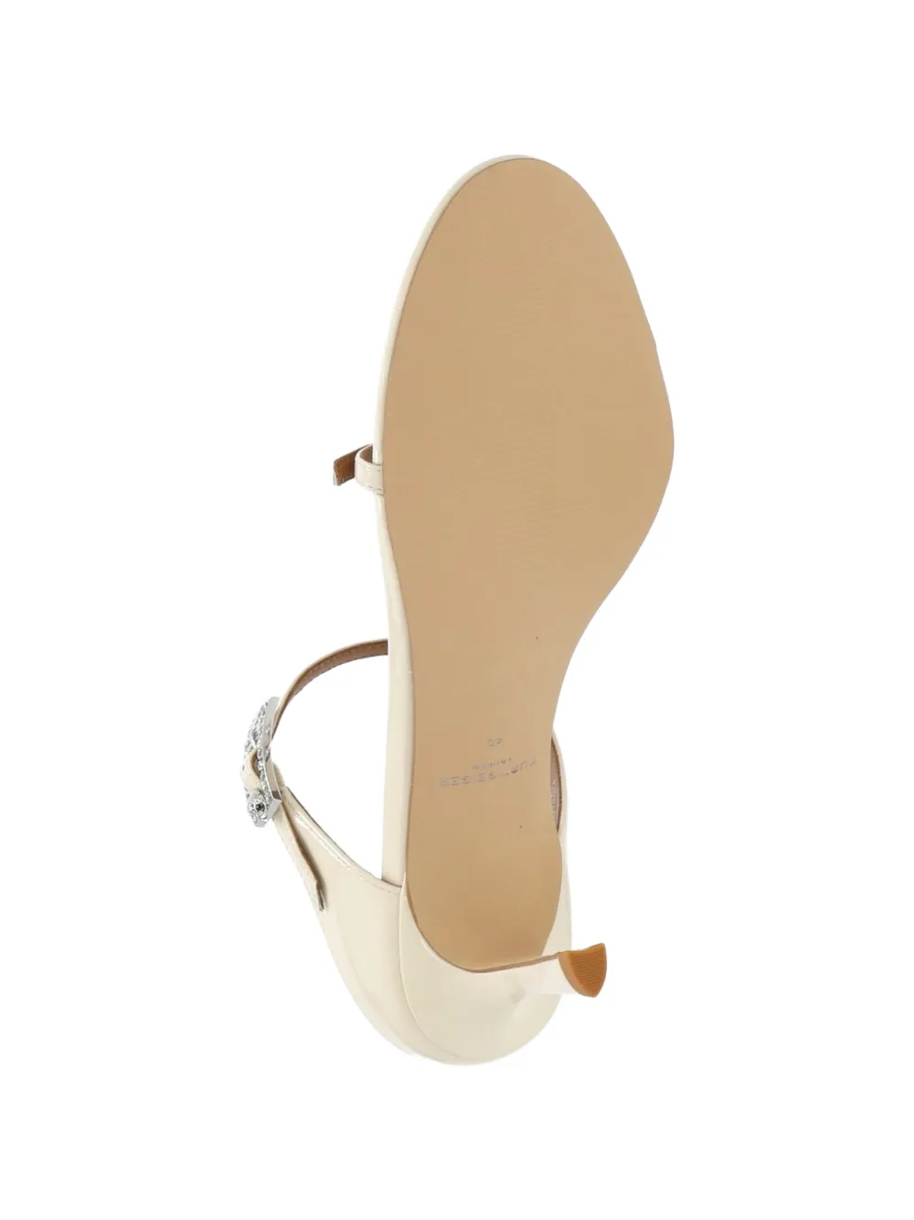 Kurt Geiger London Sandalen verfraaid met stras en gesp Beige