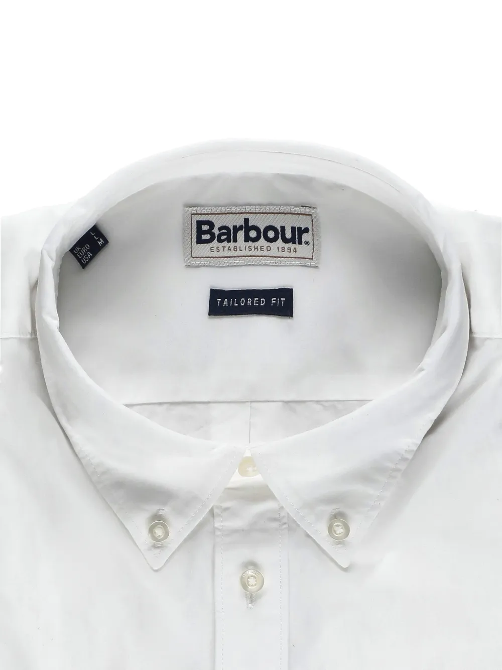 Barbour Overhemd met knopen Wit