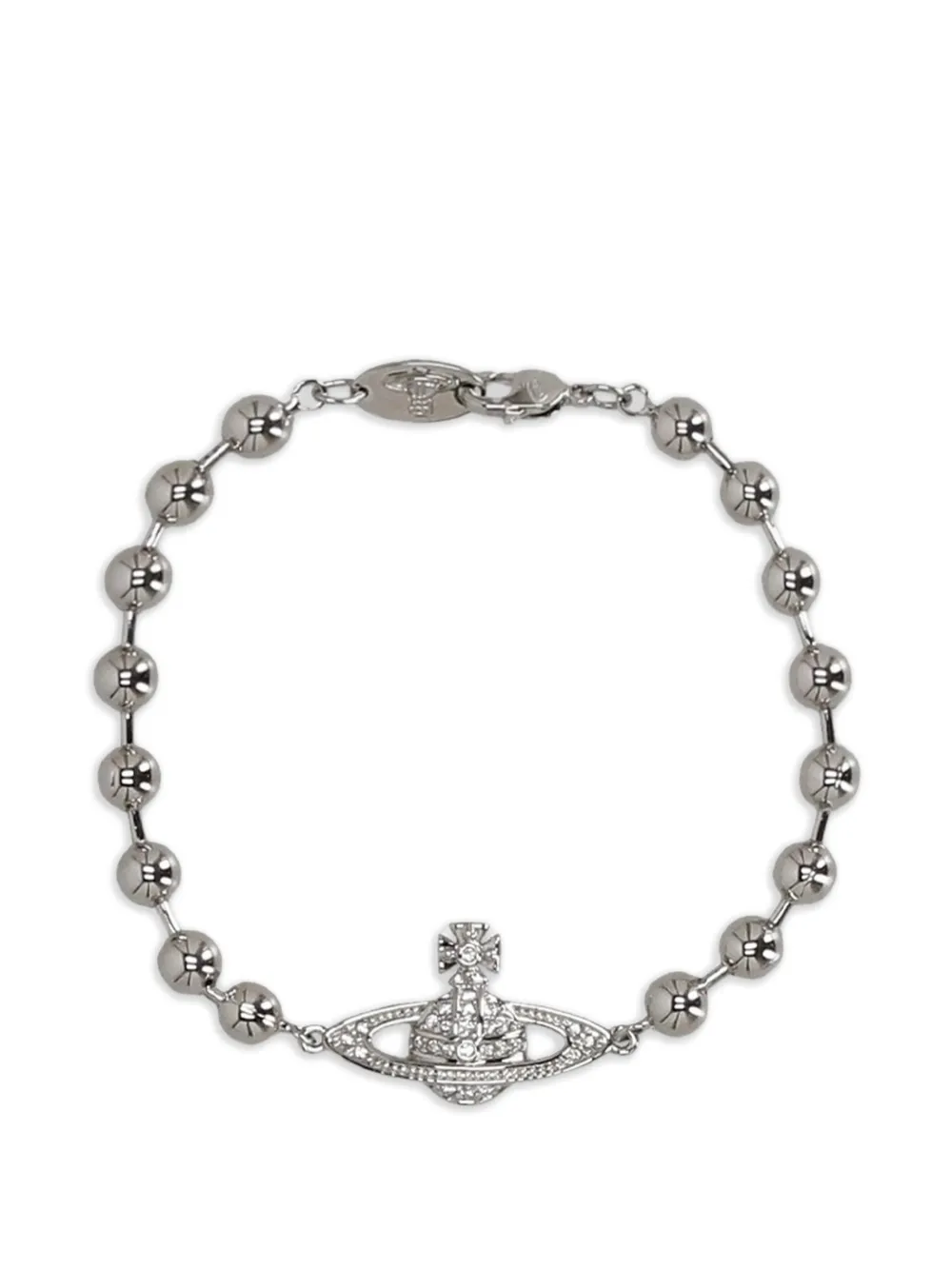 Vivienne Westwood Bracciale Thames Orb - Argento