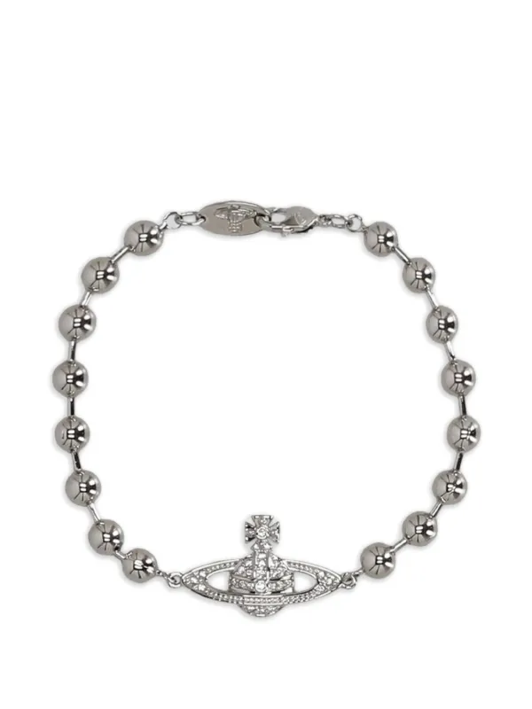 Vivienne Westwood Pulseira Thames Orb | Prateado | FARFETCH BR
