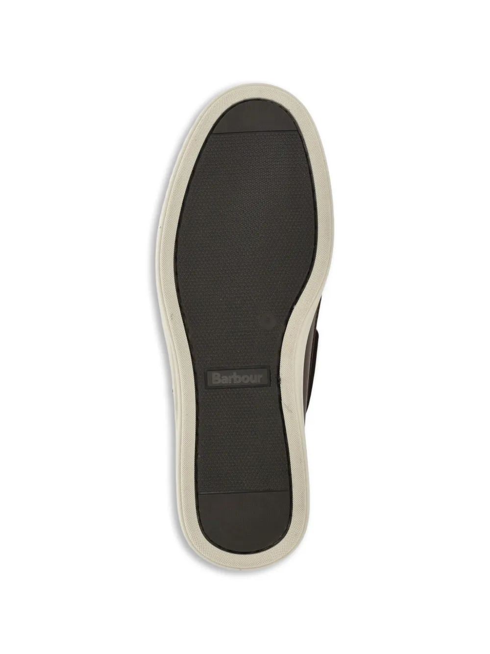 Barbour Bootschoenen met veters en stiksels Bruin