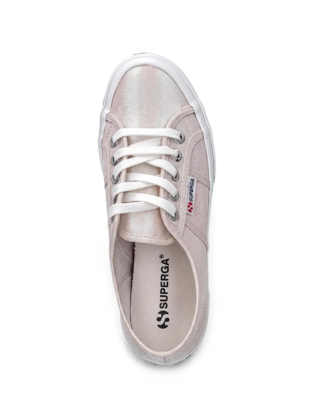 Superga Sneakers met metallic-effect Roze