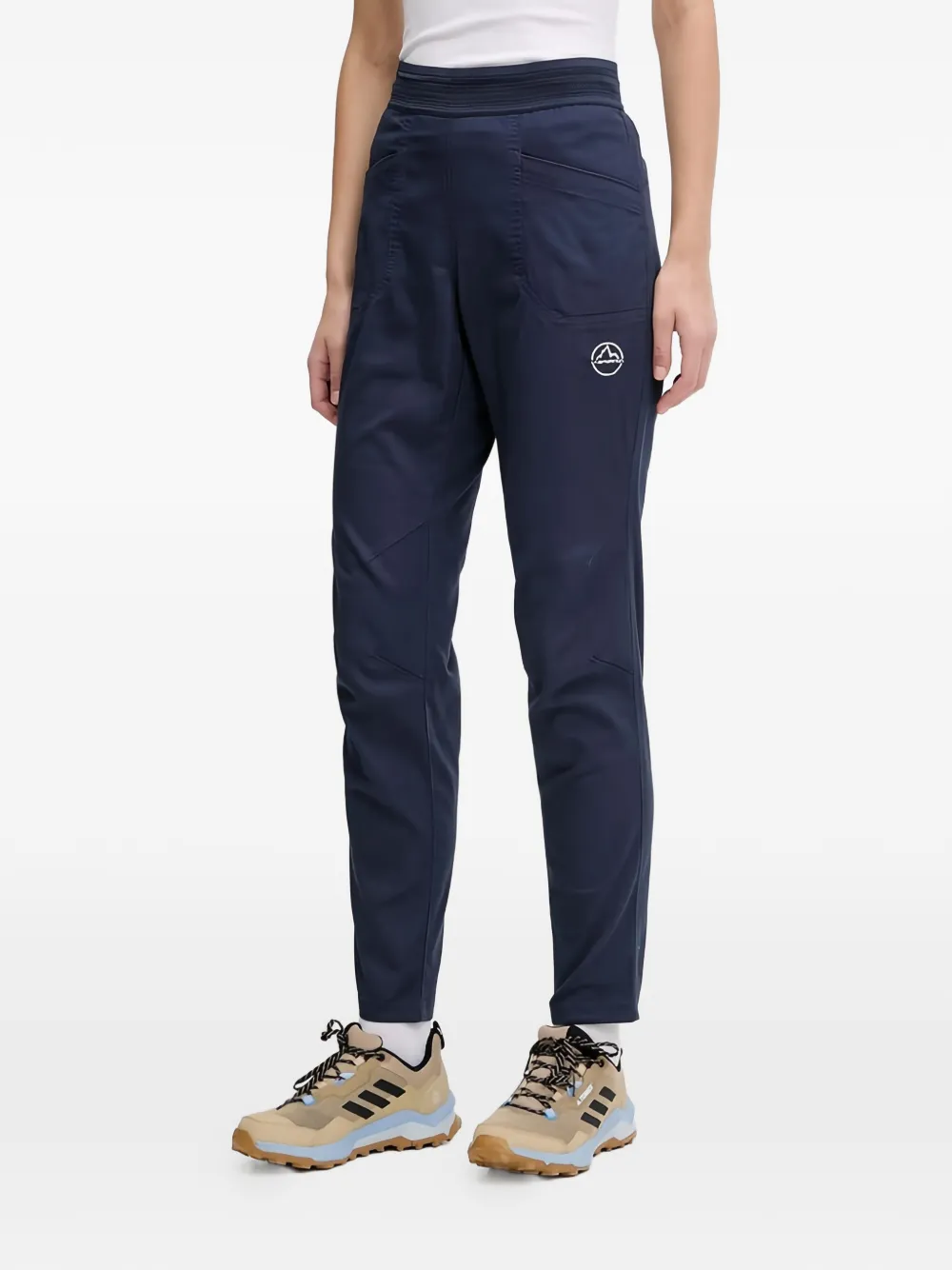 La Sportiva logo track pants - Blu