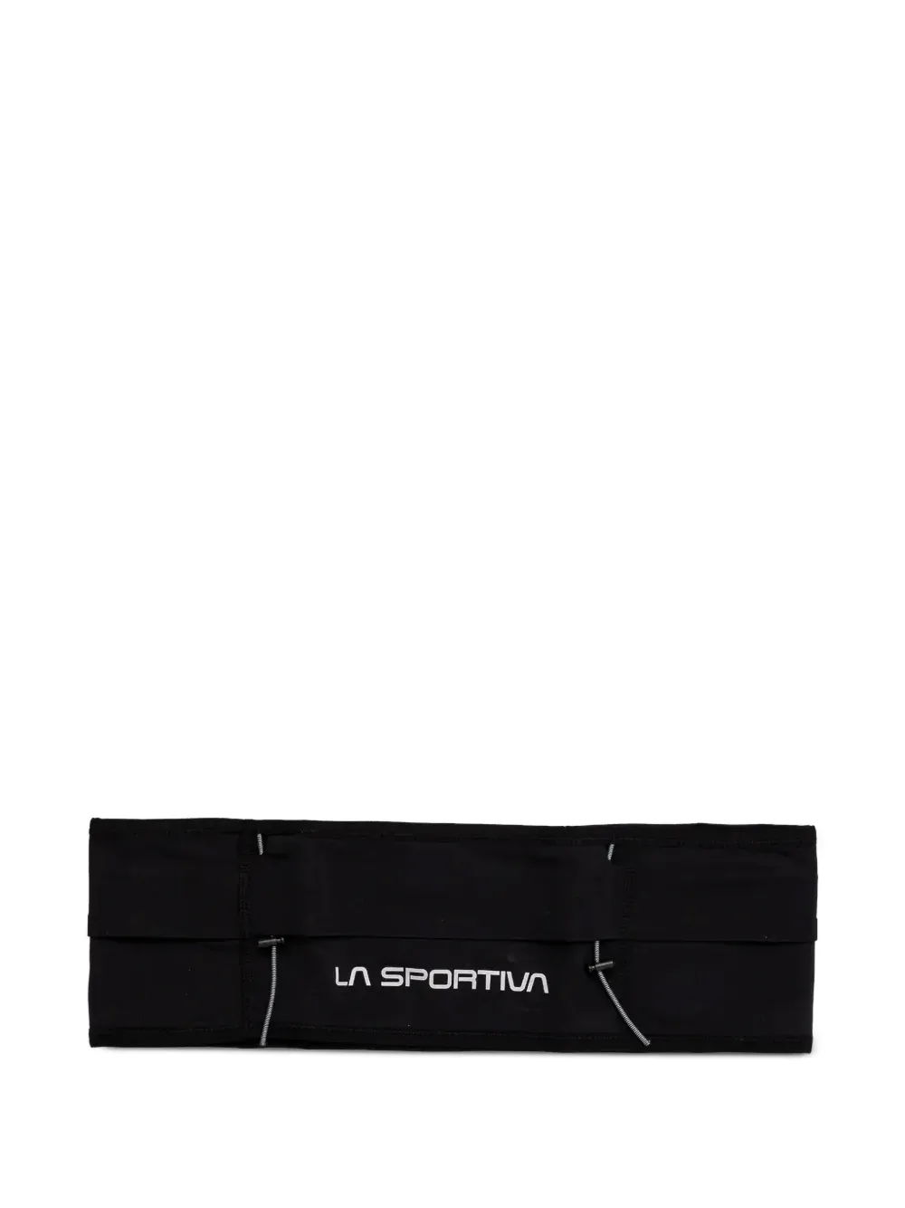 La Sportiva logo-print elasticated belt bag - Schwarz