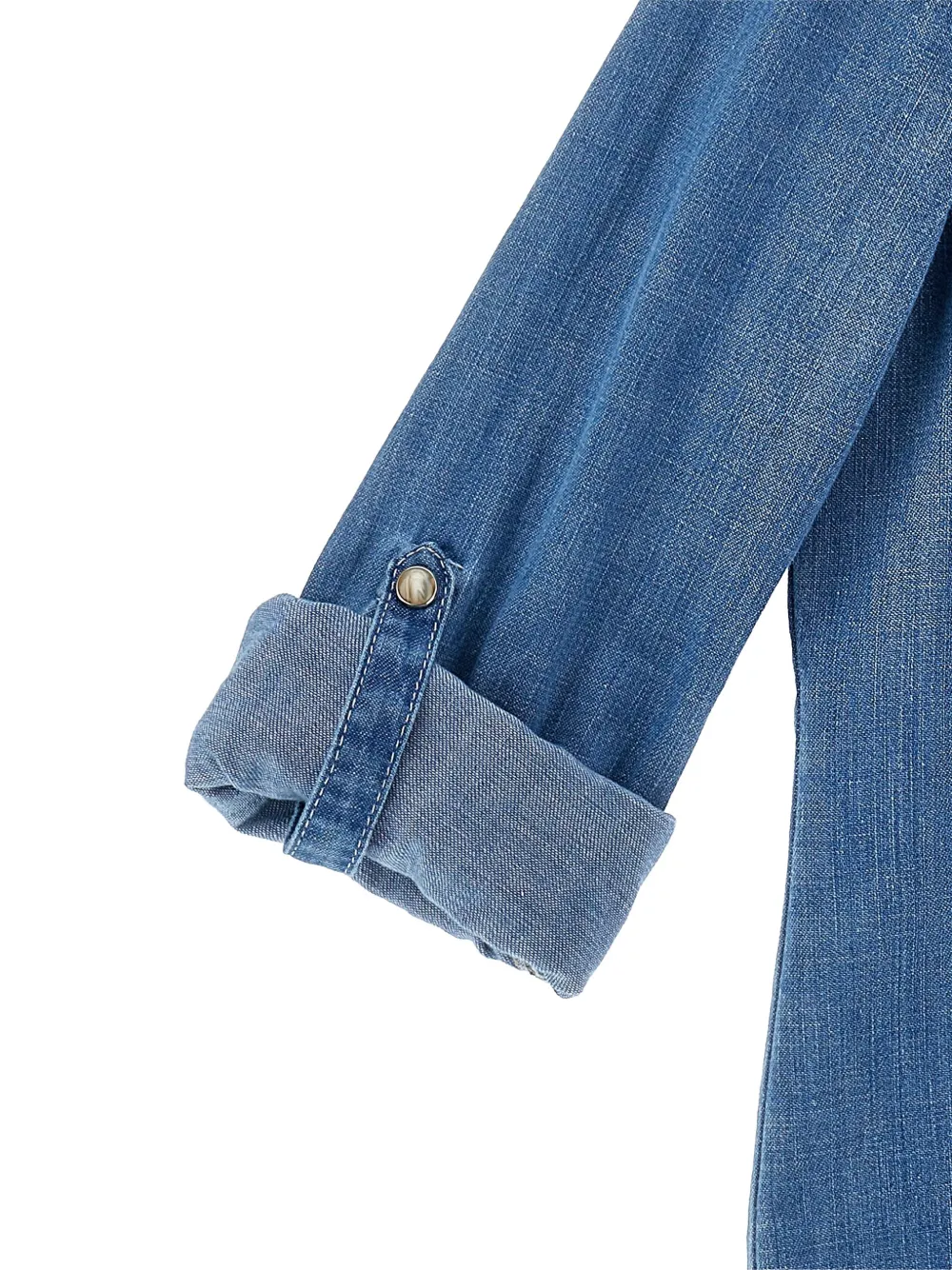 Ermanno Scervino Junior Shirt met kanten detail Blauw