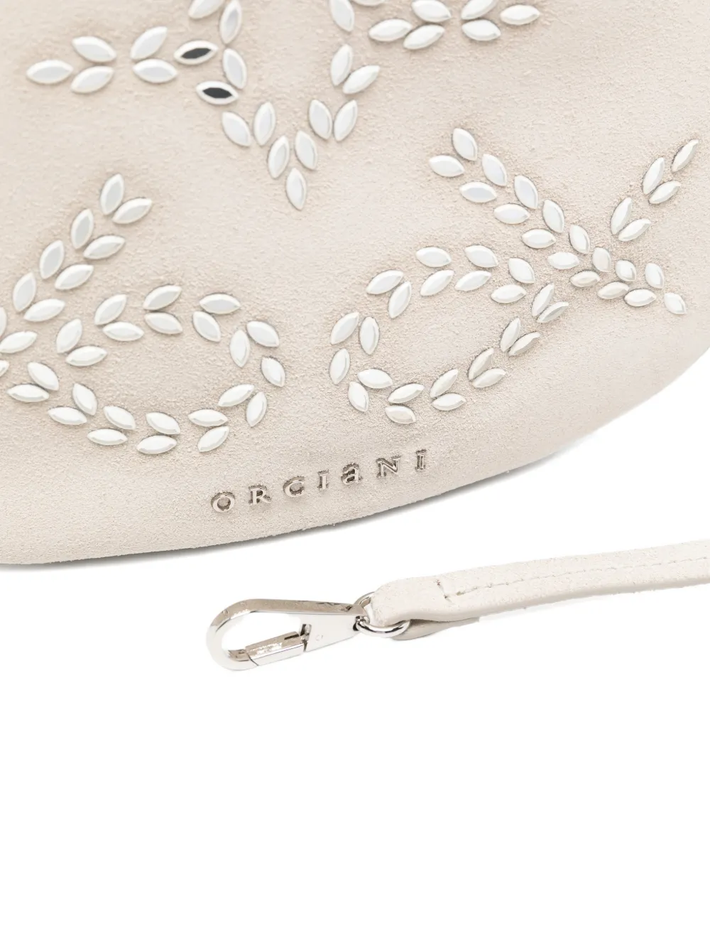  Orciani Appliqué Drawstring Tote Bag - Neutrals 