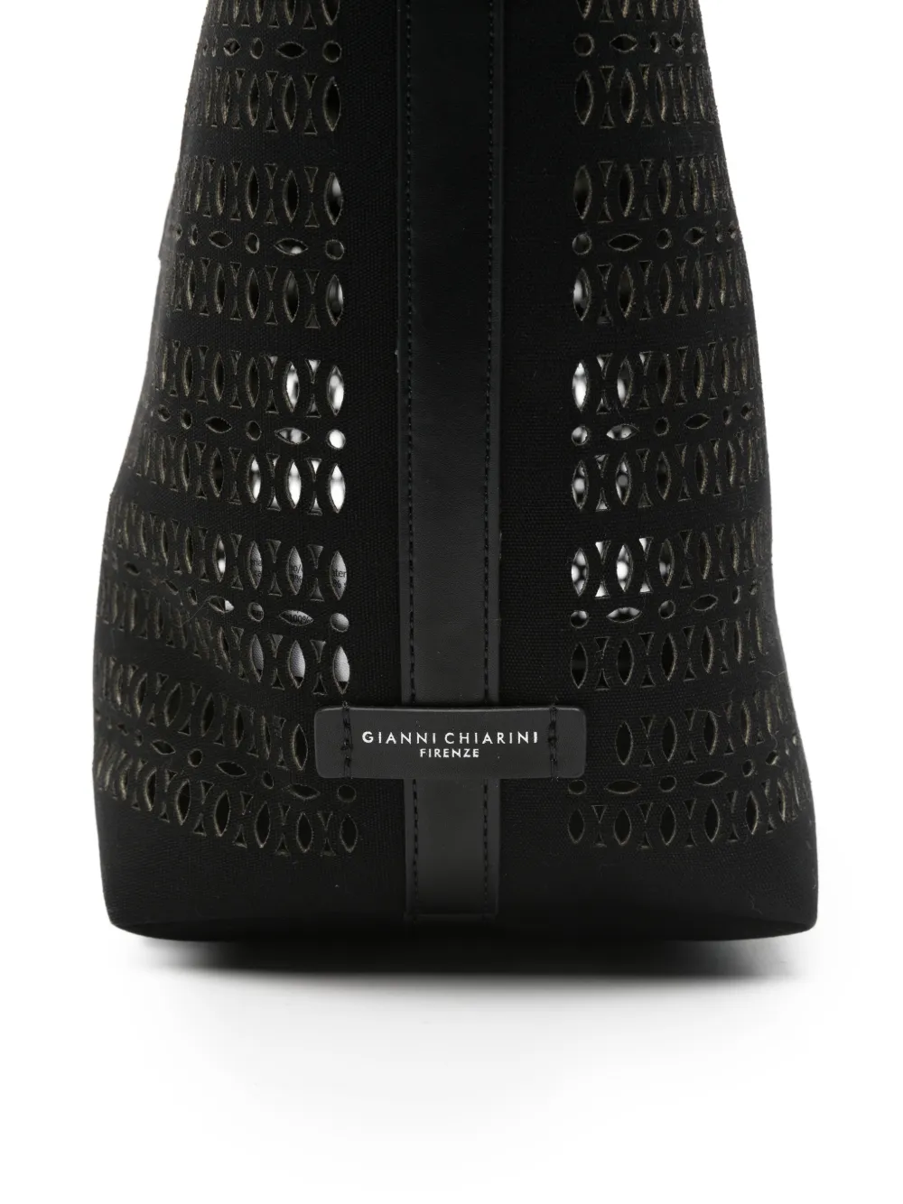 GIANNI CHIARINI Shopper met uitgesneden details Zwart