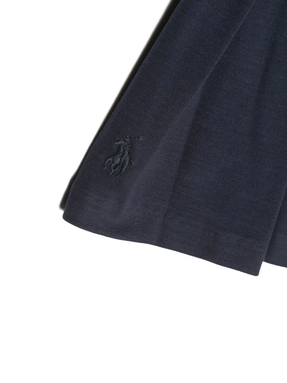 POLO RALPH LAUREN KIDS Plooirok met knoopdetail Blauw