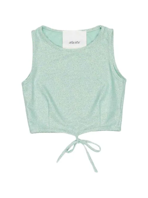 Miss Grant Kids glitter-effect top