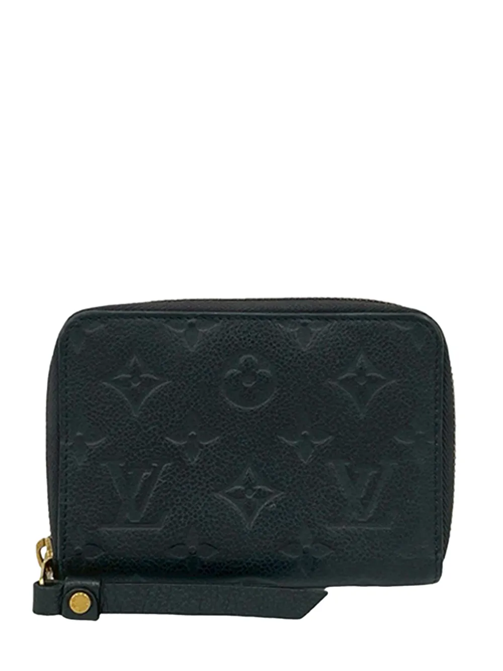 Louis Vuitton Pre-Owned 2012 Monogram Empreinte Secret Compact Wallet small wallets - Nero