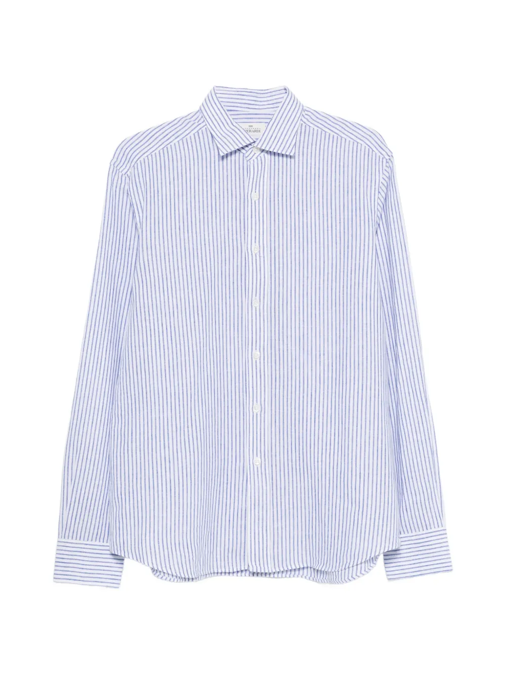 Alessandro Gherardi striped shirt - Weiß