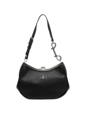 Vivienne Westwood Johanna ハート ショルダーバッグ | ブラック