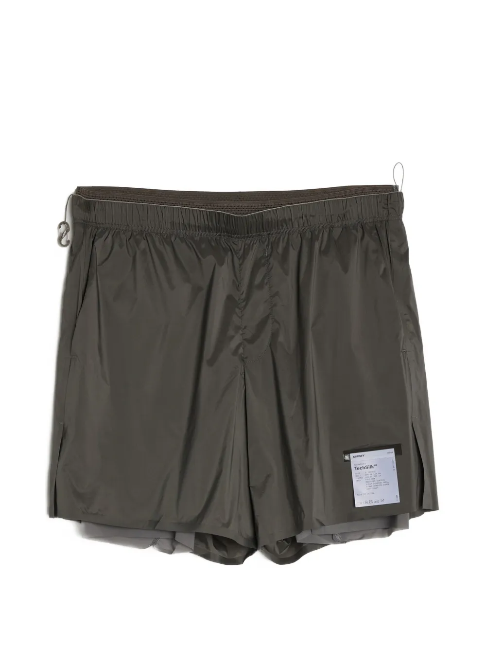 Satisfy TechSilk 5" riunning shorts - Grigio
