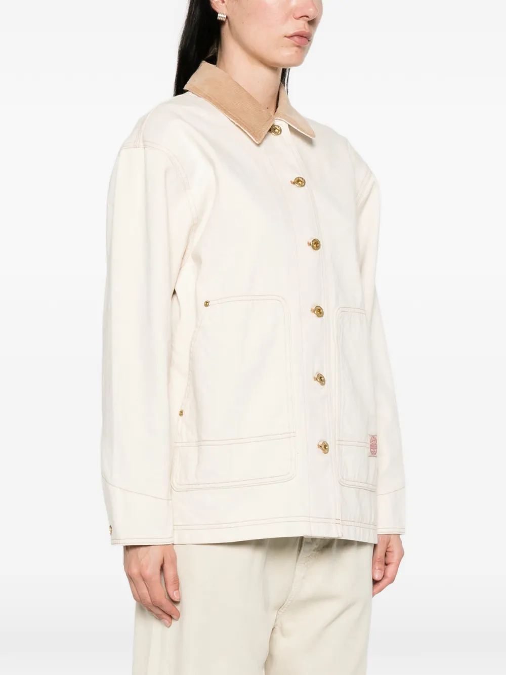  Filson Chaqueta Con Cuello En Contraste - Neutro 