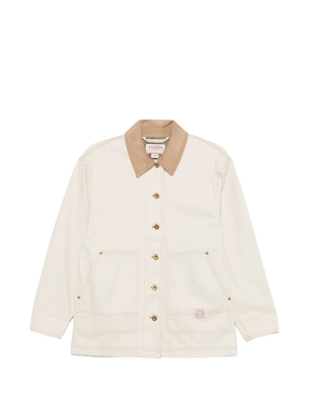 Filson Giacca con colletto a contrasto - Toni neutri