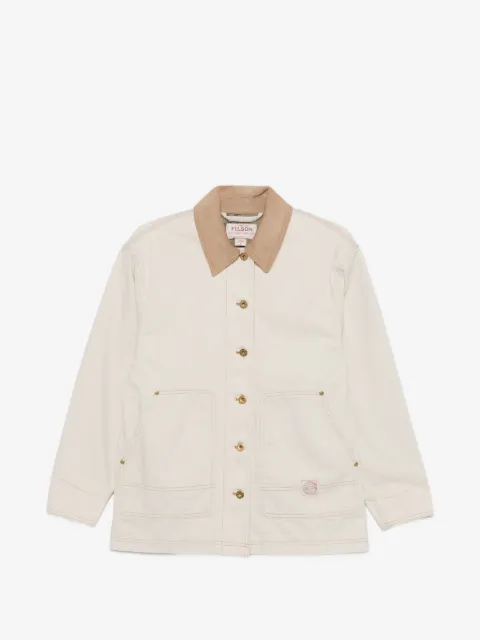 Filson contrast-collar patch-pocket jacket