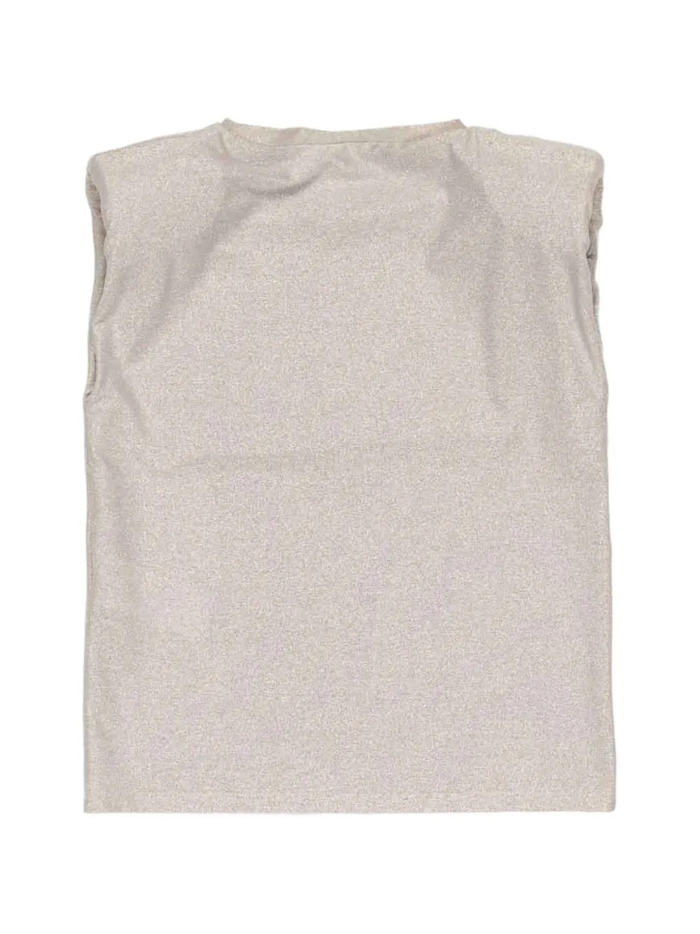  Miss Grant Kids Glitter-effect T-shirt - Neutrals 