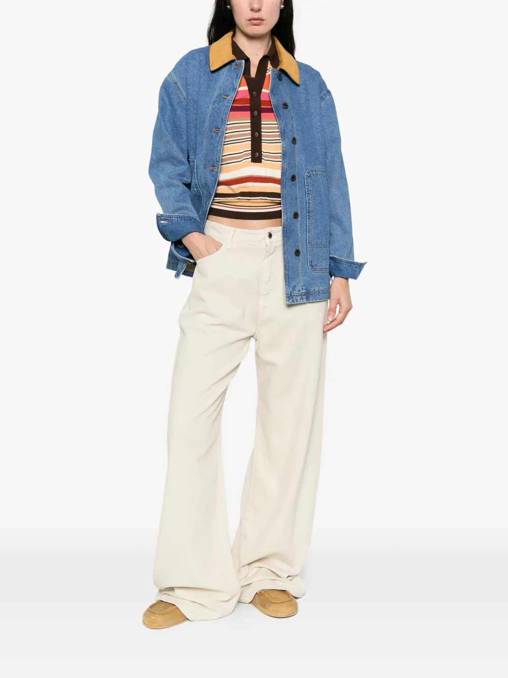  Filson Patch-pocket Denim Jacket - Blue 