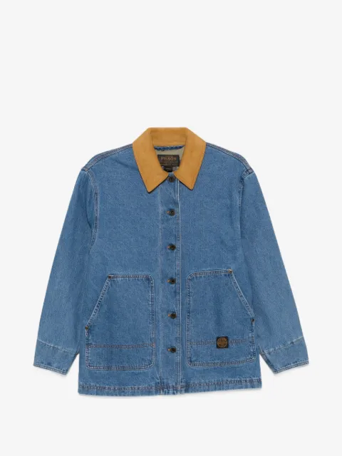 Filson patch-pocket denim jacket