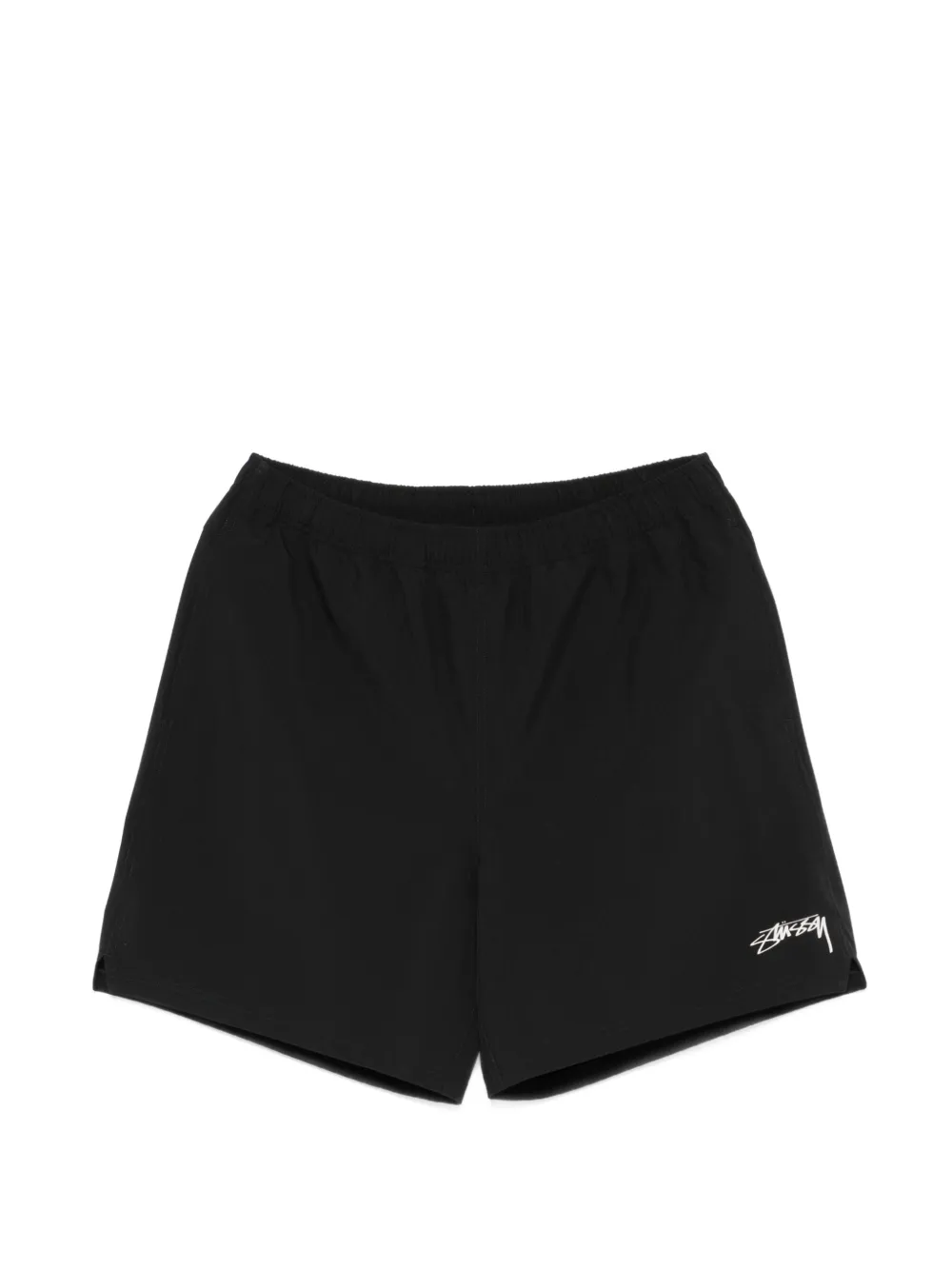 Stüssy logo shorts - Nero