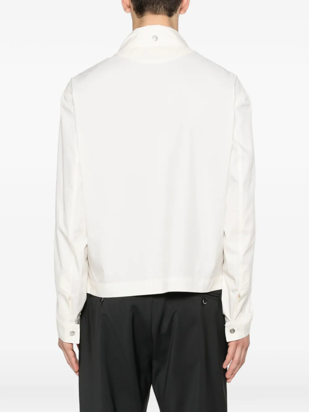 Brunello Cucinelli Jack met klepzak en rits Beige