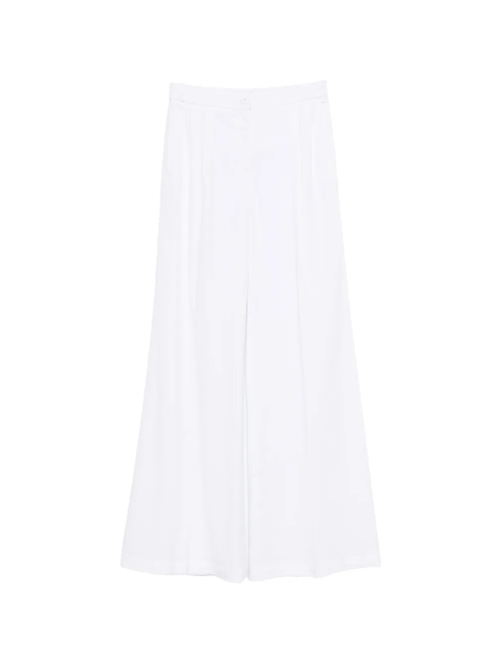 Via Masini 80 wide-leg trousers - Bianco