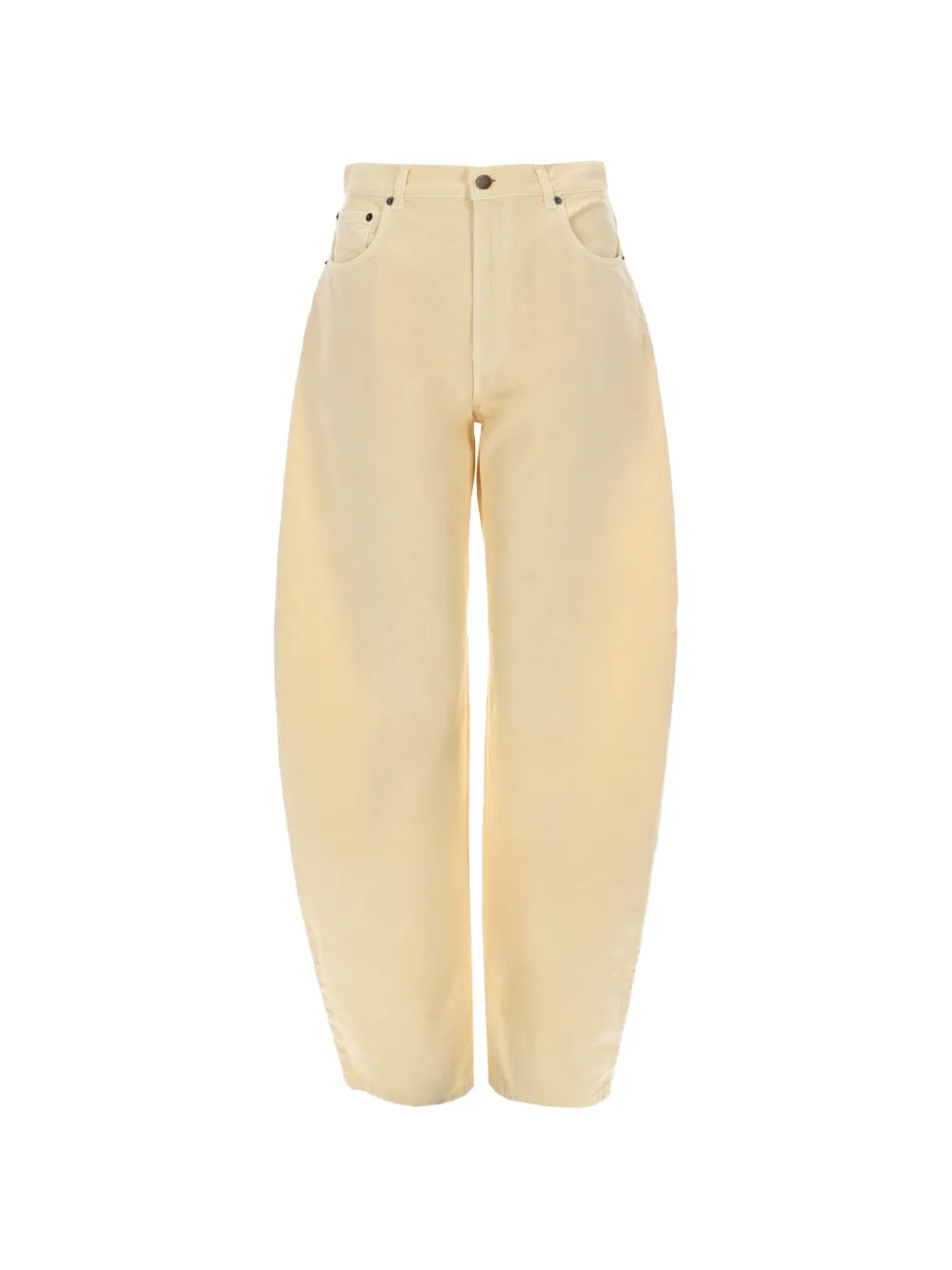 Haikure Bibi barrel-leg jeans - Giallo