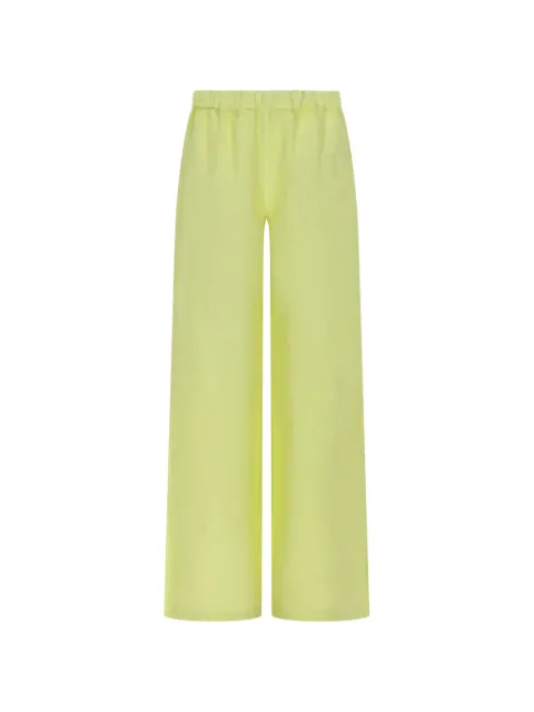 120% Lino linen palazzo pants