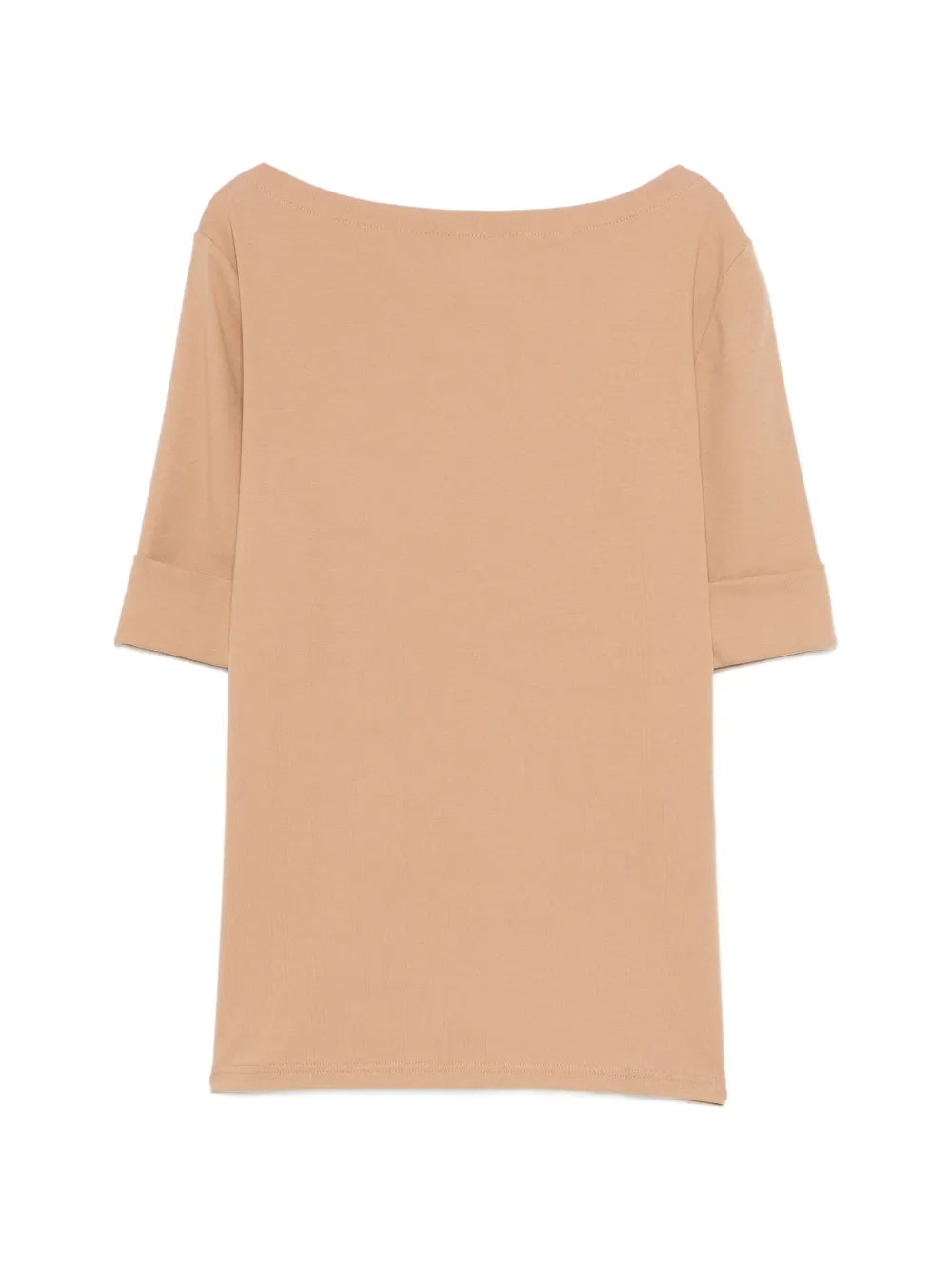 Lauren Ralph Lauren T-shirt met boothals Beige