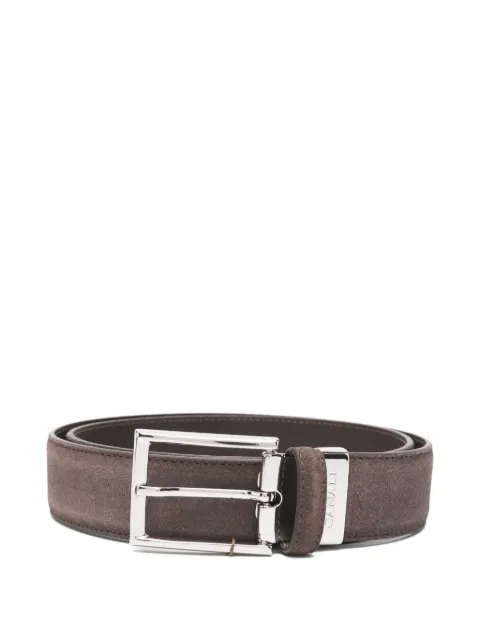 Canali leather belt