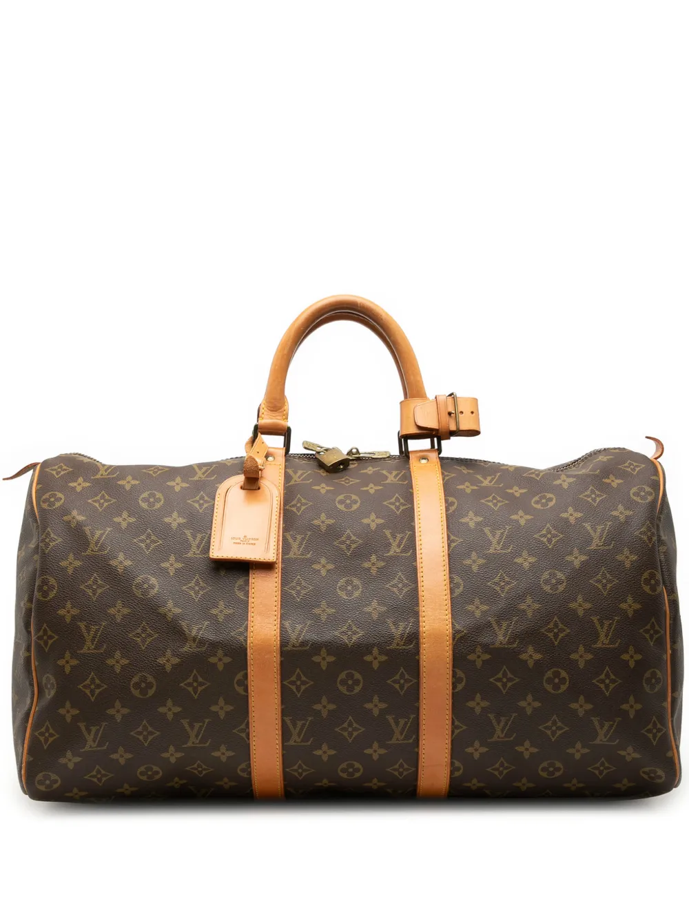 Louis Vuitton Pre-Owned 1990-2020 Monogram Keepall 50 travel bag - Marrone